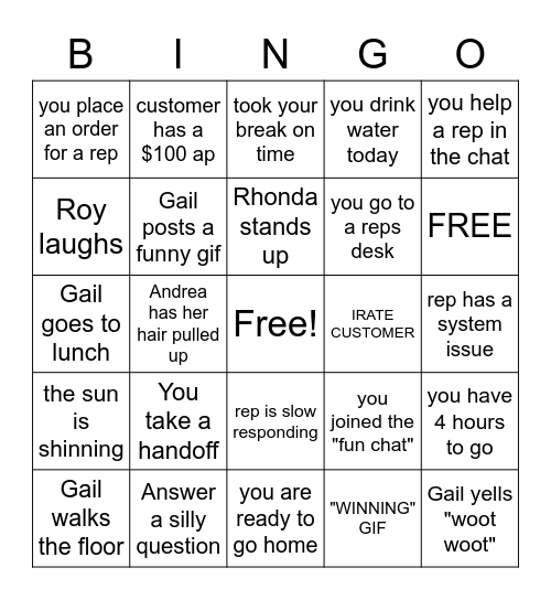 ***BINGO WITH THE BEST*** Bingo Card