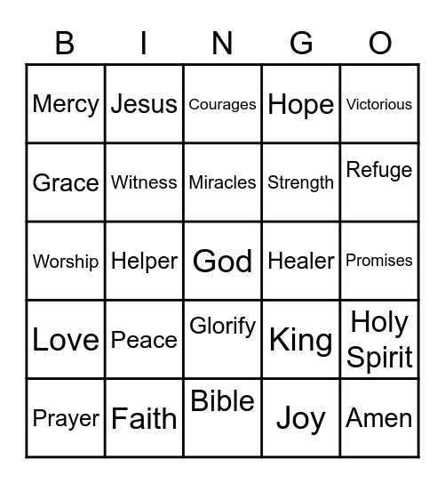 WOW Bingo Card