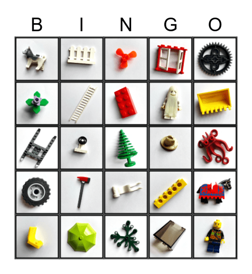 LEGO BINGO Card