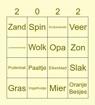 BOS BINGO Card