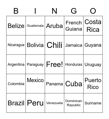 HHM Bingo Card