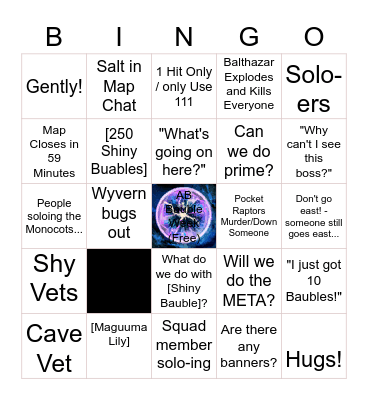 AB Bauble Farm Bingo Card
