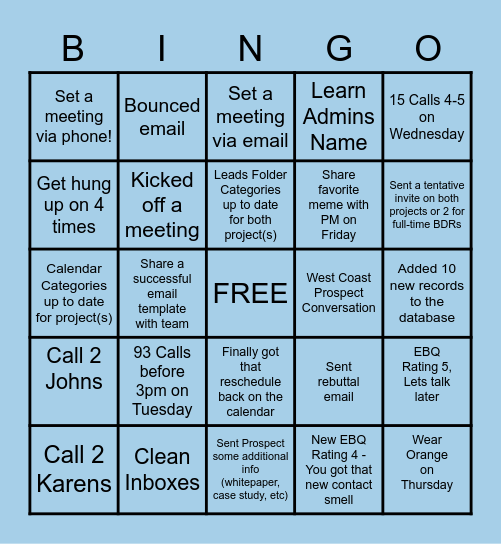 Blackout EBQ Bingo!! Bingo Card