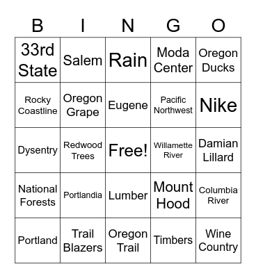 Number Bingo 1-75 Bingo Card