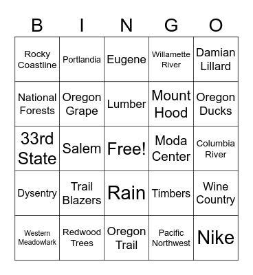 Number Bingo 1-75 Bingo Card