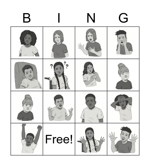 ZONE's BINGO Card