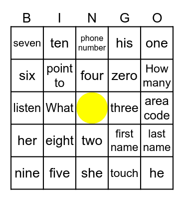 Review Fun Bingo Card