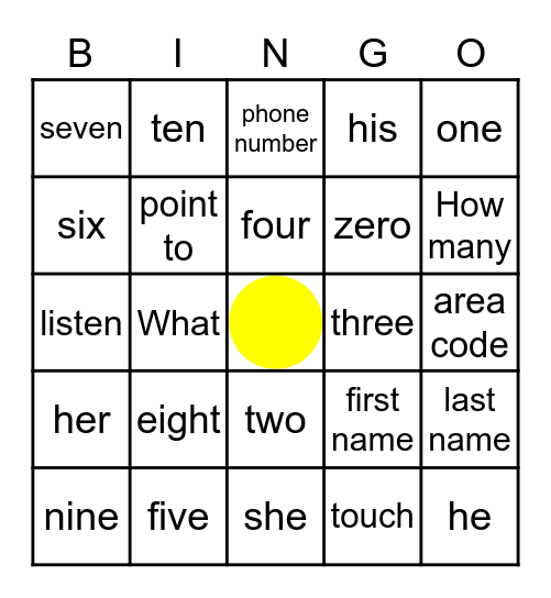 Review Fun Bingo Card