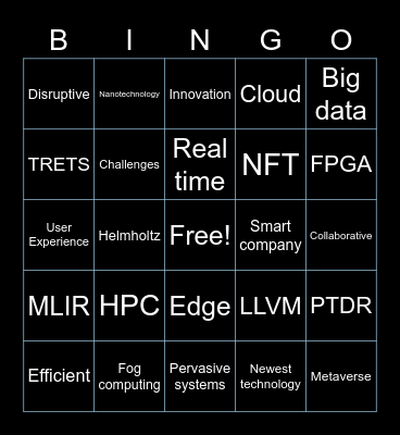EVEREST BINGO Card