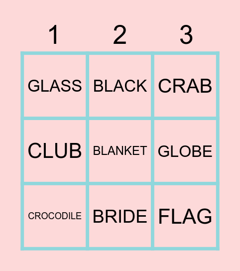 Oxford Phonics World 4 Bingo Card