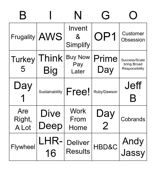 2022 CP All Hands - Sep 2022 Bingo Card