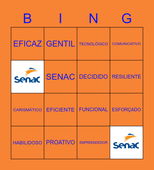 SER JOVEM APRENDIZ É SER... Bingo Card