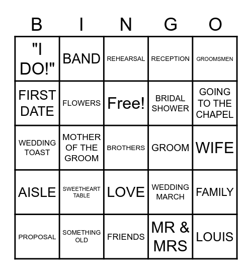 SANTA FE SOIREE Bingo Card