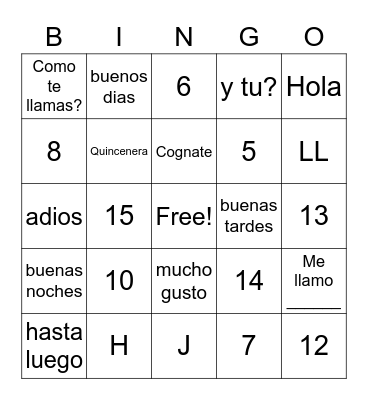 Quiz 1 Review Bingo Card