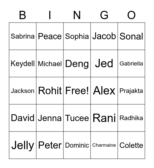Butler Retreat Bingo 2022 Bingo Card