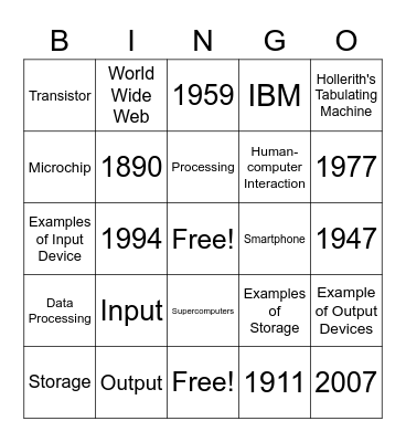 Testout 2.2 Bingo Card