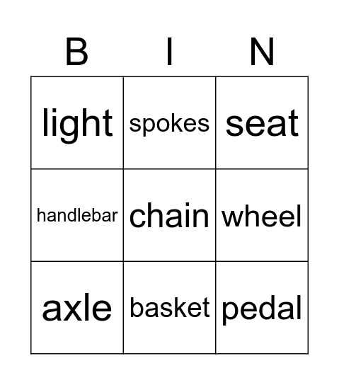 Week 16, Science, Class 4 Bingo Card