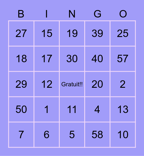 Malorie Padin Bingo Card