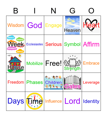 October 2, 2022 Bingo Card