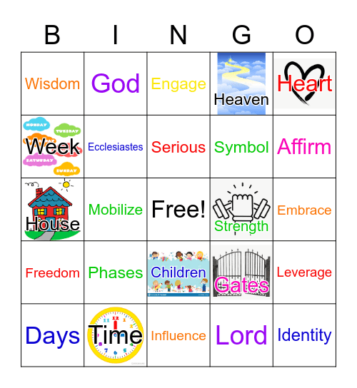 October 2, 2022 Bingo Card