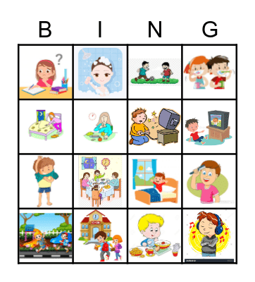 Related Bingo Cards