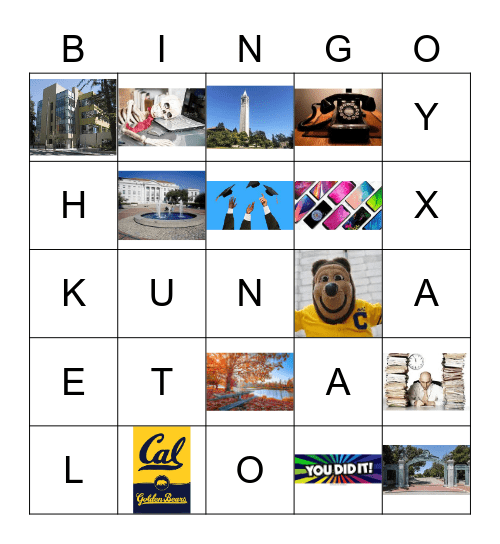 Farewell Alex & Thank You Bingo Card