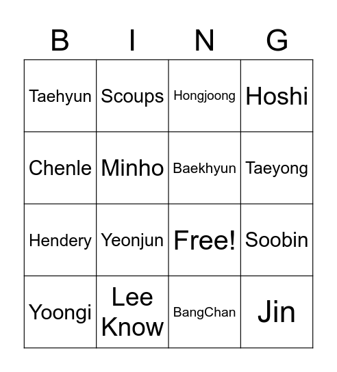 Bias Bing…? Bingo Card