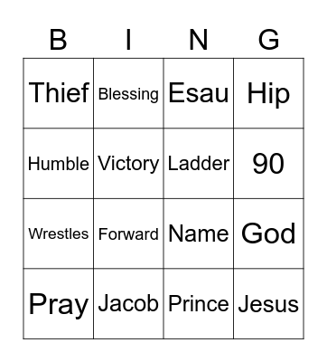 Pastor Panda's Sermon Bingo (02 October 2022) Bingo Card