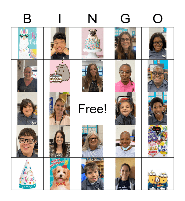 BIRTHDAY Bingo!!!! Bingo Card
