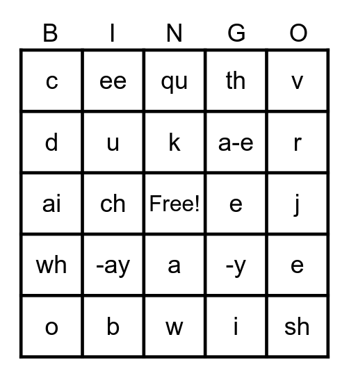 Sept. 30, 2022 Bingo Card