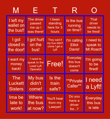 Customer Service Week Bingo! Bingo Card