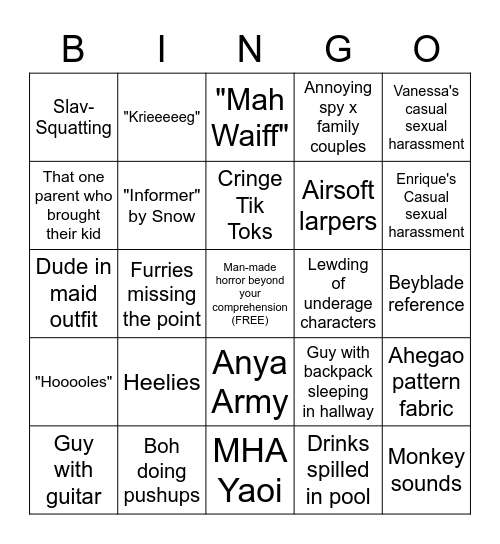 colossal-2022-bingo-card