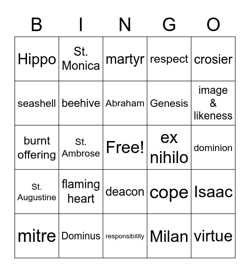 CatLab weeks 1-3 bingo review! Bingo Card