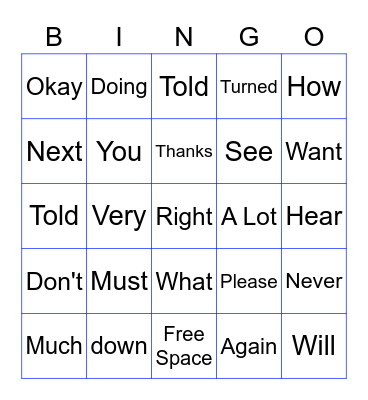 Do Not Open This Book Bingo Card