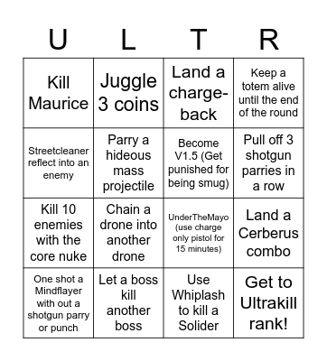 Cyber-Grind Bingo Card