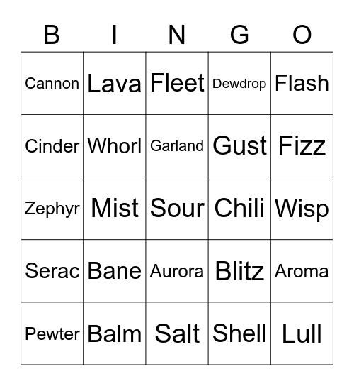Andi Round 2 (Djinn) Bingo Card