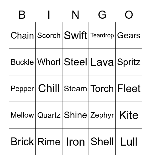 Holly Round 2 (Djinn) Bingo Card
