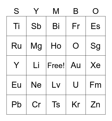 Enhanced Biology - Kirsten Anne Paculaba Bingo Card
