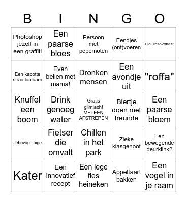 Idk, I tried :) Bingo Card