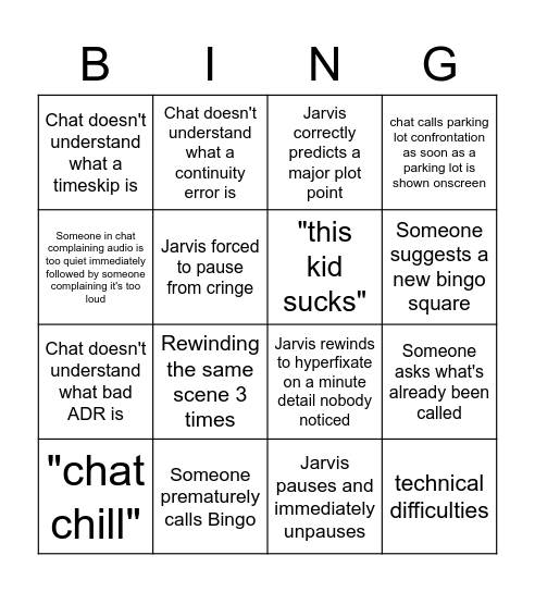 Dhar Mann Bingo Bingo Card