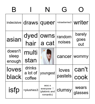 ari's Bingo Card
