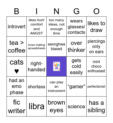 FOOL’S Bingo Card