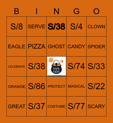 FALL FEST Bingo Card