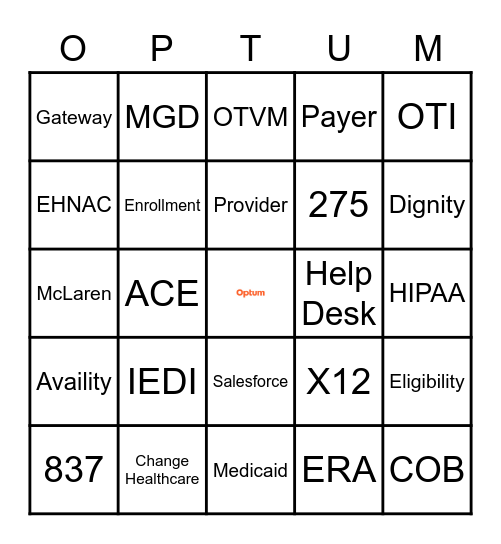 Customer Service Week Bingo! Bingo Card