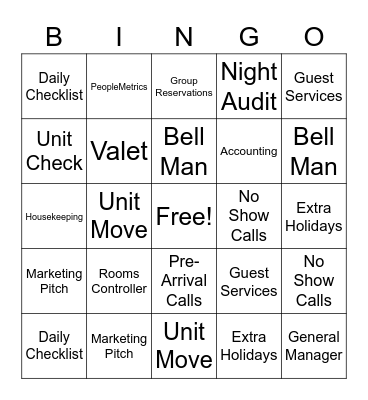 Team San Antonio Bingo Card