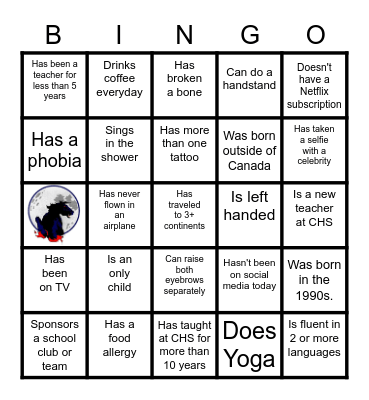 Coffee Collaboration Bingo Card