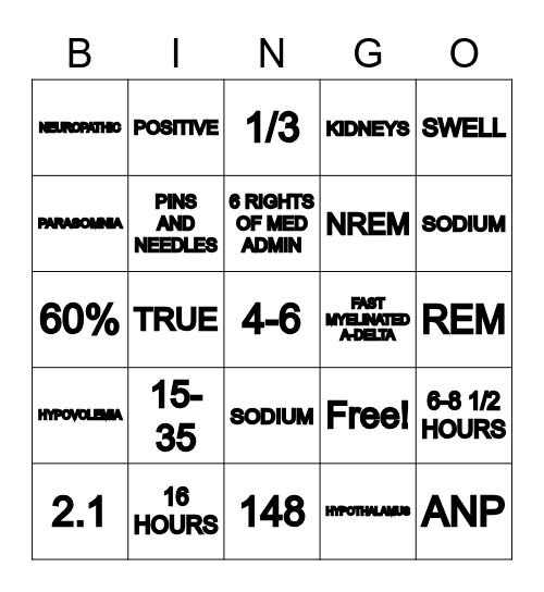 CPL BINGO Card