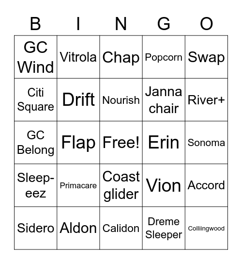 Global Bingo Card