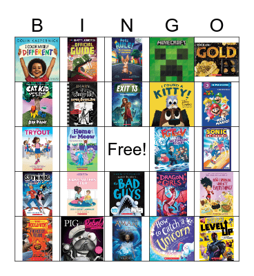 Book Fair Bingo Fall 2022 Bingo Card