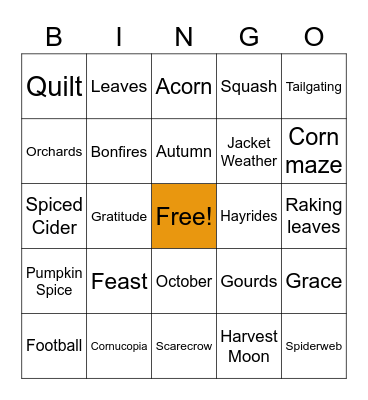 Customer Service Week BINGO! Bingo Card